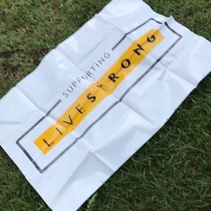 Nike supporting Live Strong banner